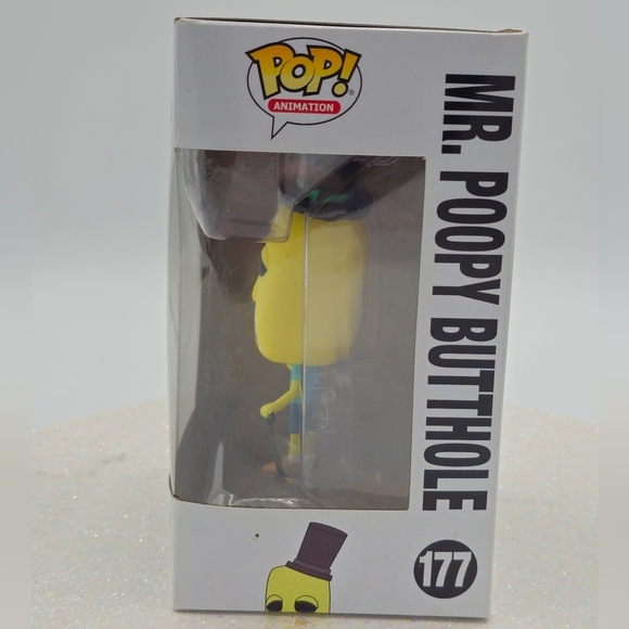 Funko POP! Rick and Morty Mr. Poopy Butthole #177 Vinyl Figure - Picture 3 of 8